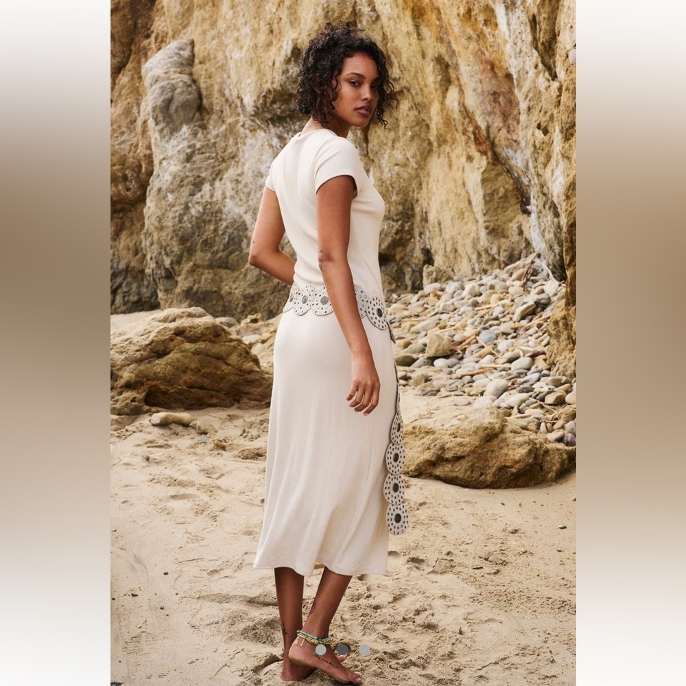 NWT Good Feels Slim Midi - Size L - Color: Shore House - Picture 3 of 4